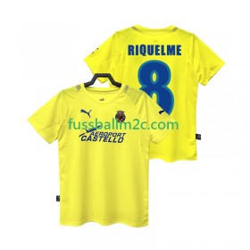 Fußballtrikots Villarreal CF RIQUELME 8 2006 Retro Heim Trikotsatz 2005